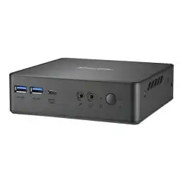 Shuttle XPC nano - Barebone - mini PC 1 x Core i3 1215U - jusqu'à 4.4 GHz - RAM 0 Go - UHD Graphics 620... (NC40U3)_1